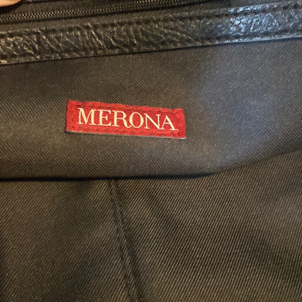 Large Leather Purse Lots of Pockets